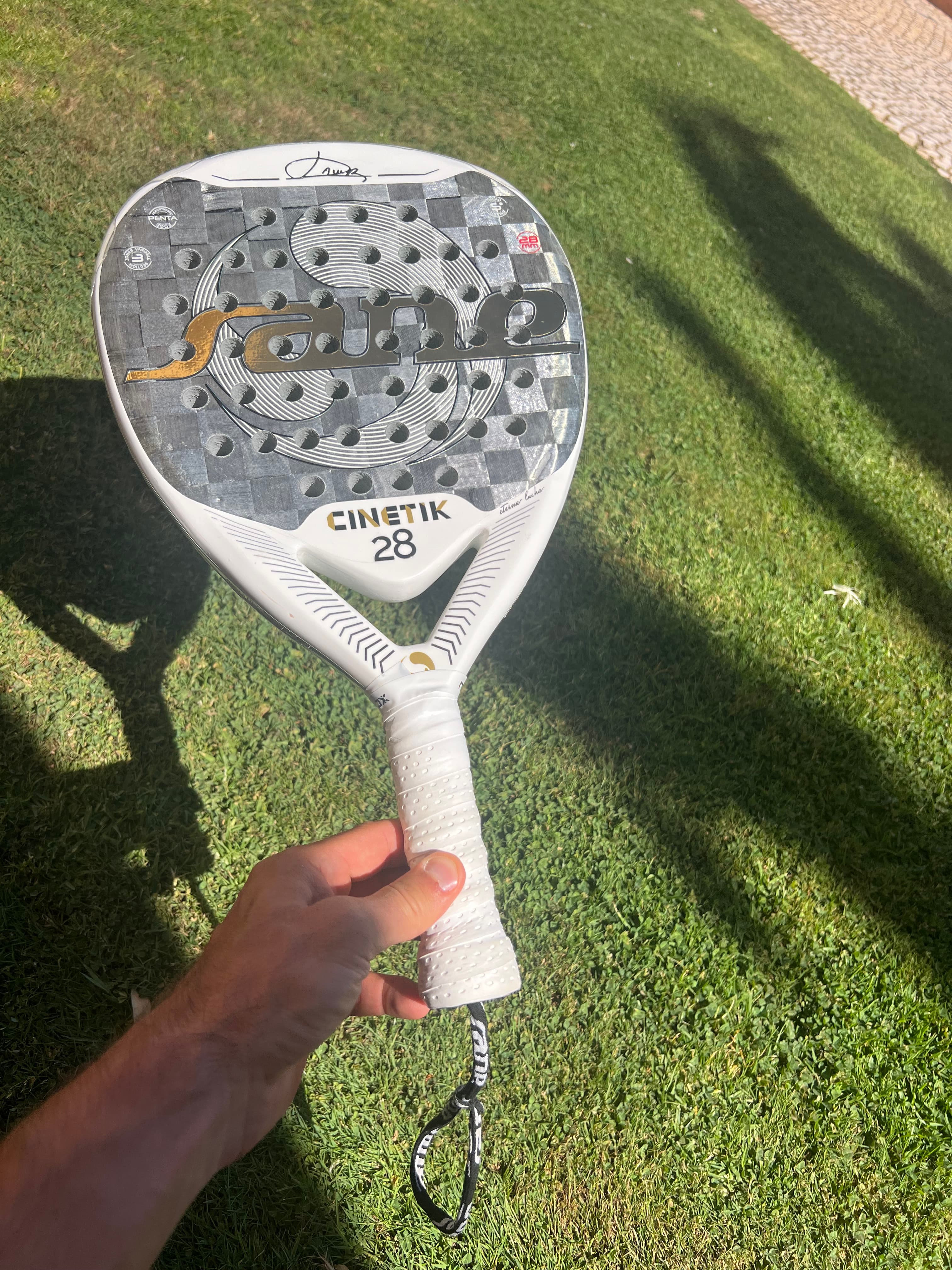 Padel racket Sane cinetik 28. Great shape!